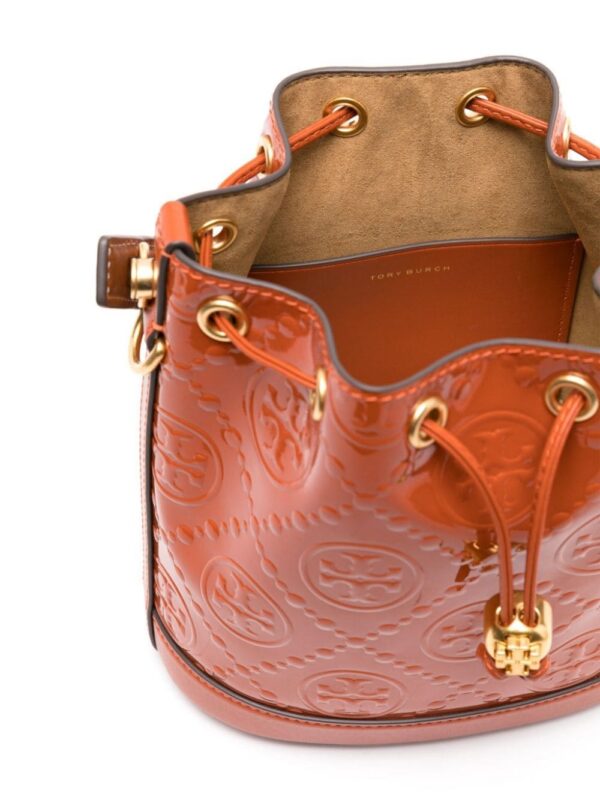 22261820_52123239_1000.jpg Tory Burch Double T embossed-monogram bucket bag