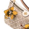 Tory Burch T Monogram floral-appliqué shoulder bag