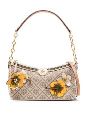 22262255_52129296_1000.jpg Tory Burch T Monogram floral-appliqué shoulder bag