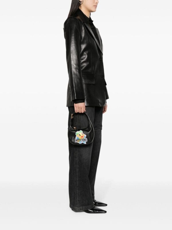 22279060_52132719_1000.jpg Moschino logo-appliqué tote bag
