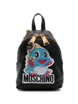 22279061_52137324_1000.jpg Moschino logo-appliqué mini backpack