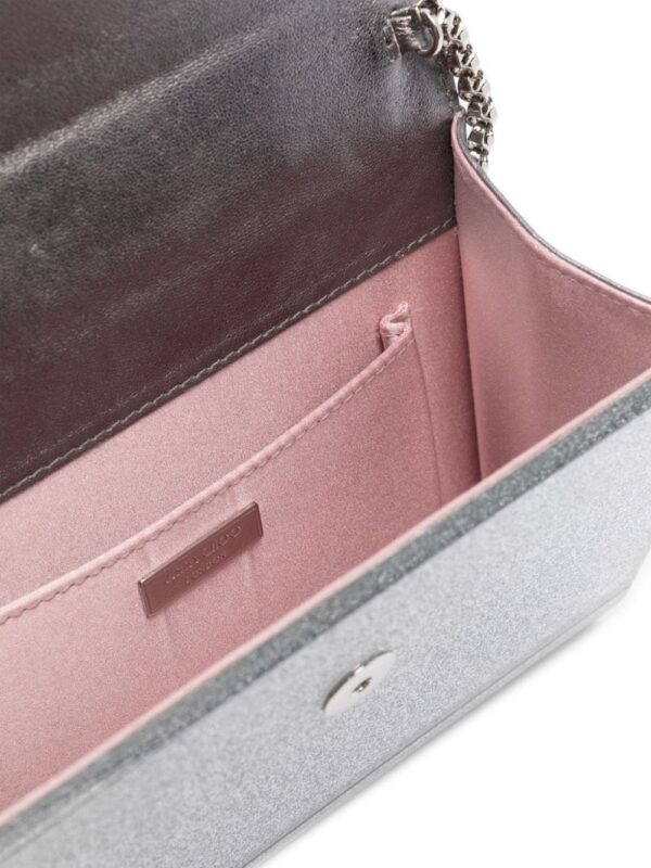 22289965_52143601_1000.jpg Jimmy Choo Candy glitter-detail clutch bag