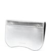 22294370_52173240_1000.jpg Alexander McQueen logo-plaque metallic clutch bag
