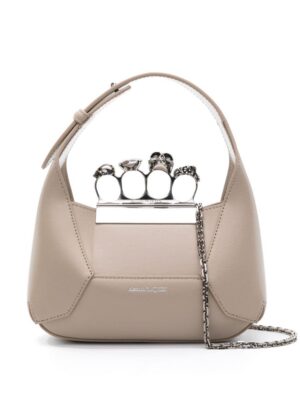 22294386_52172737_1000.jpg Alexander McQueen mini Jewelled Hobo leather bag
