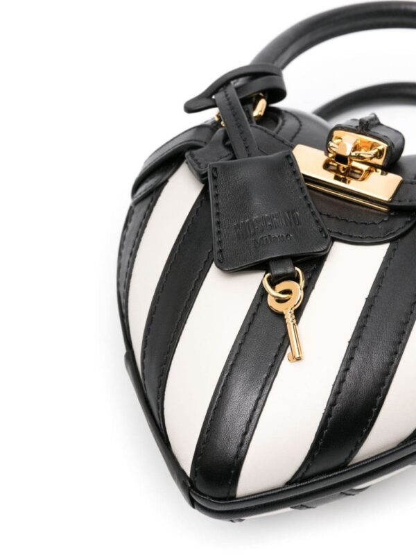 22301427_52172331_1000.jpg Moschino padlock-detail leather tote bag