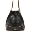 22301430_52800841_1000.jpg Moschino zip-trim leather bucket bag