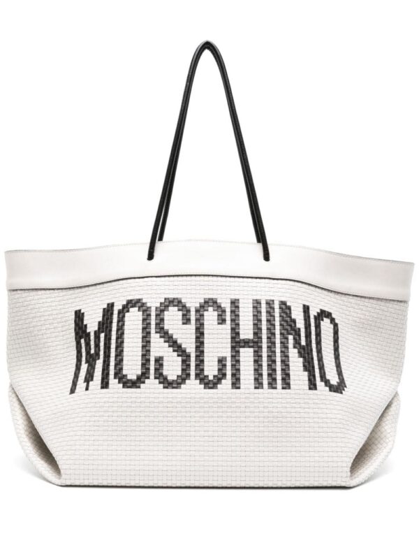 22301432_52171377_1000.jpg Moschino interwoven leather shoulder bag
