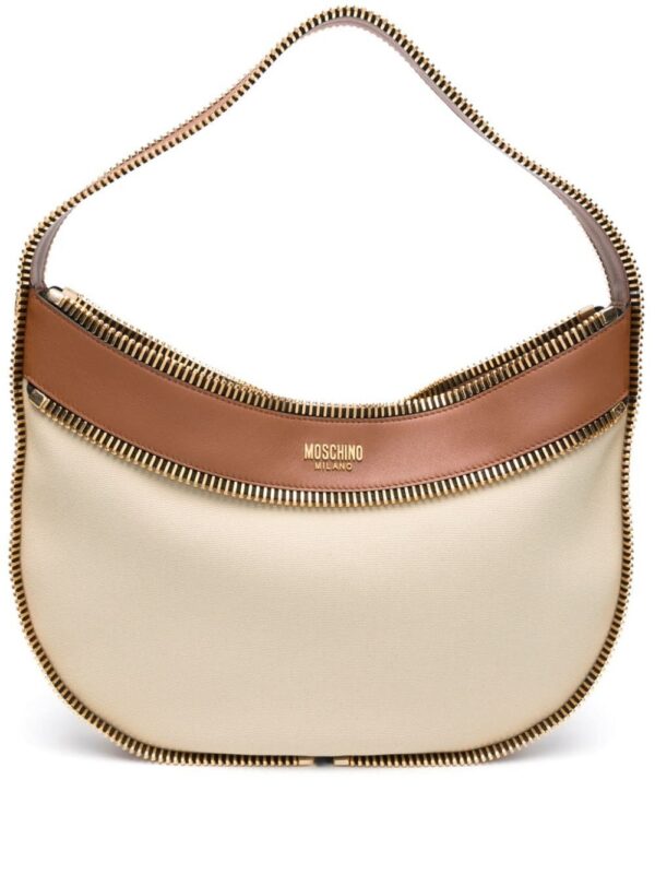 22301448_52801356_1000.jpg Moschino exposed-zip canvas shoulder bag