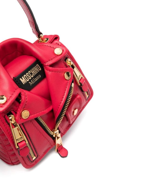 22301449_52264346_1000.jpg Moschino logo-patch leather tote bag