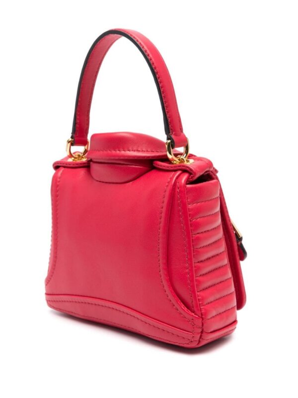 22301449_52264347_1000.jpg Moschino logo-patch leather tote bag