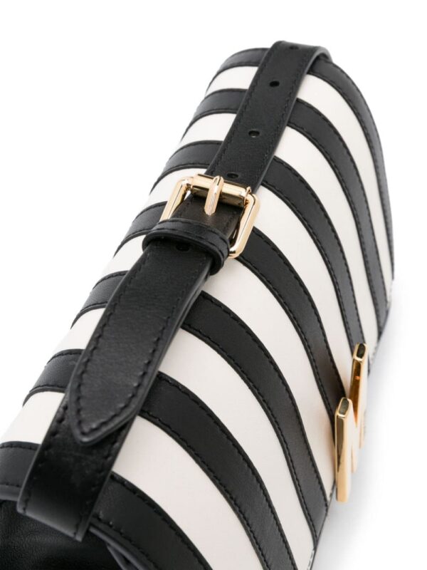 22301455_52172553_1000.jpg Moschino logo-buckle striped crossbody bag