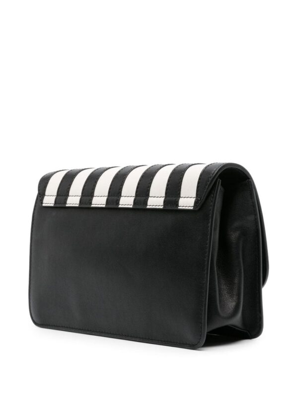 22301455_52172556_1000.jpg Moschino logo-buckle striped crossbody bag