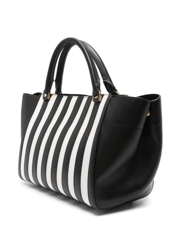 22301467_52800949_1000.jpg Moschino striped leather tote bag