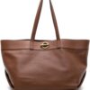 Moschino eyelet-detail leather shoulder bag