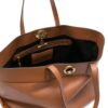 Moschino eyelet-detail leather shoulder bag