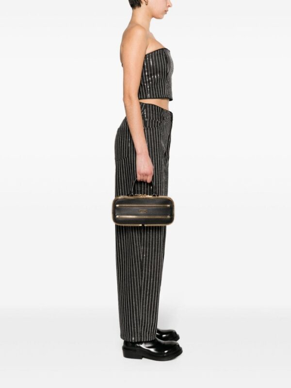 22303330_52798137_1000.jpg Moschino exposed-zip leather tote bag