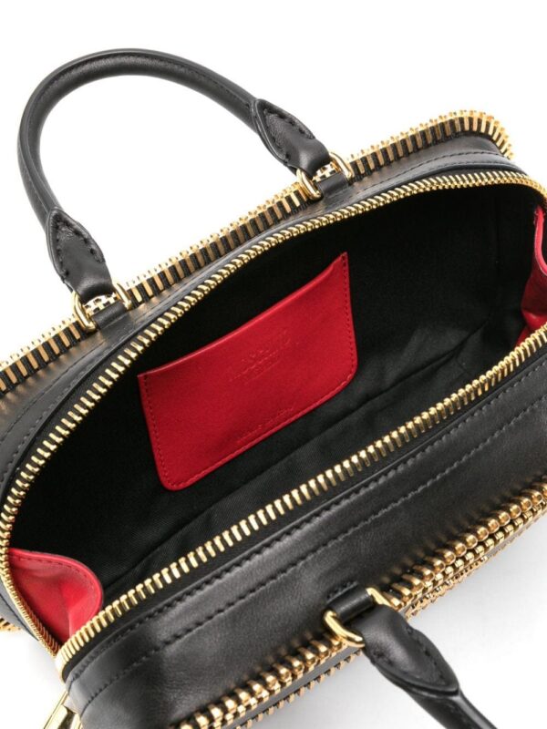 22303330_52798154_1000.jpg Moschino exposed-zip leather tote bag