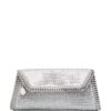 Stella McCartney Falabella crystal clutch bag