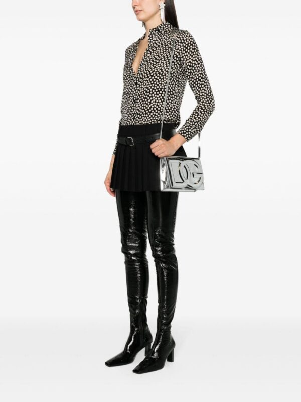 Dolce & Gabbana DG Logo leather crossbody bag