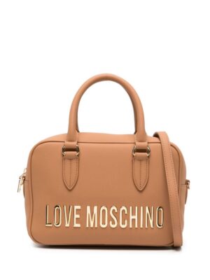 22337311_52293676_1000.jpg Love Moschino logo-plaque tote bag