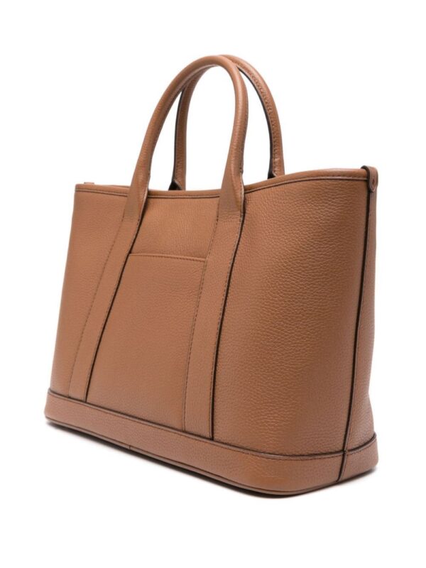 22341658_52250726_1000.jpg Michael Michael Kors logo-plaque leather tote bag
