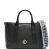 22342478_52245549_1000.jpg Michael Michael Kors logo-plaque leather tote bag