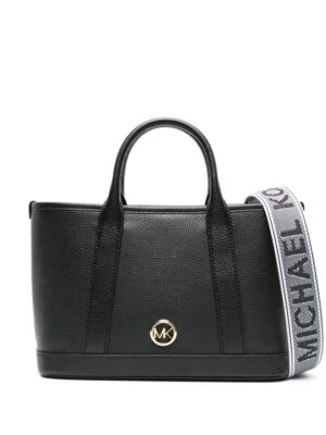 22342478_52245549_1000.jpg Michael Michael Kors logo-plaque leather tote bag