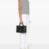 22342478_52245571_1000.jpg Michael Michael Kors logo-plaque leather tote bag