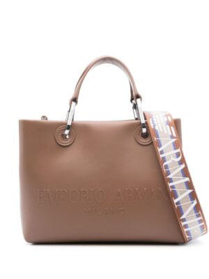 22343659_52284317_1000.jpg Emporio Armani small logo-embossed tote bag
