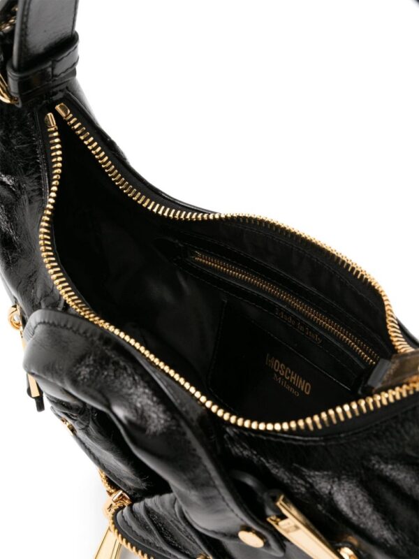 22348140_52277448_1000.jpg Moschino Biker high-shine leather bag