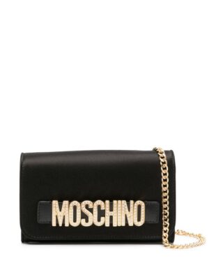 22348143_52279200_1000.jpg Moschino rhinestone-embellishment logo-lettering bag