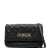 22358708_52767410_1000.jpg Love Moschino logo-plaque quilted crossbody bag