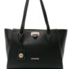 22363623_52294112_1000.jpg Love Moschino logo-lettering grained tote bag
