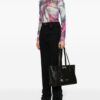 22363623_52294116_1000.jpg Love Moschino logo-lettering grained tote bag