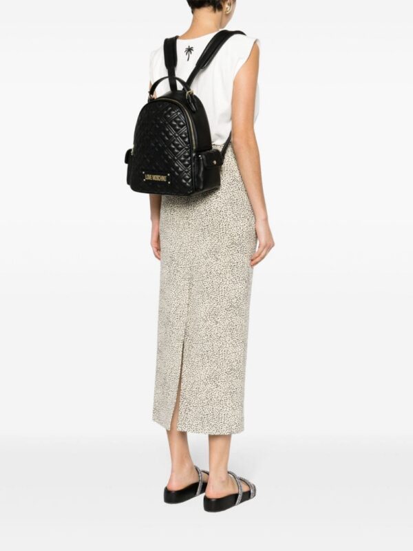 Love Moschino diamond-quilted backpack