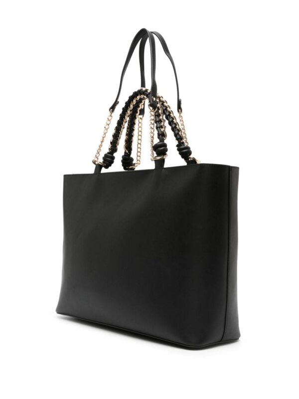 22364625_52291340_1000.jpg Love Moschino logo-plaque tote bag
