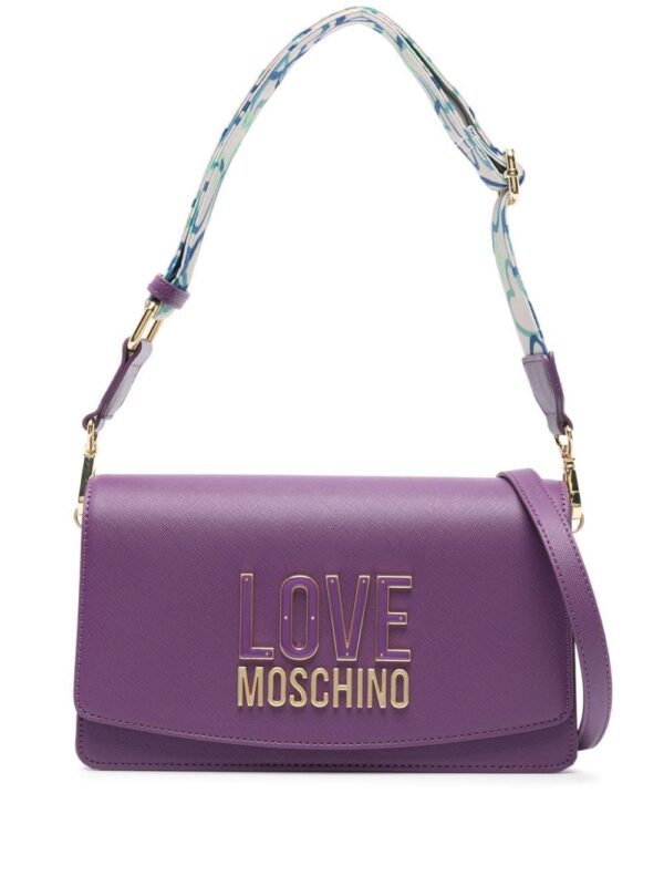 22364655_52297895_1000.jpg Love Moschino logo-plaque textured crossbody bag