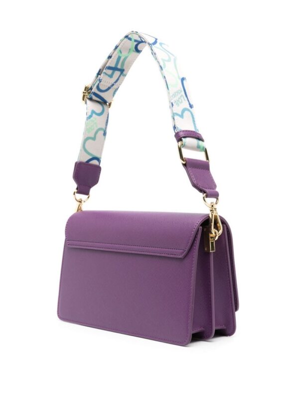 22364655_52297906_1000.jpg Love Moschino logo-plaque textured crossbody bag