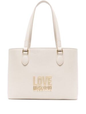 22364935_52293519_1000.jpg Love Moschino logo-plaque tote bag