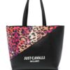 22369878_52509192_1000.jpg Just Cavalli colourblock panelled tote bag
