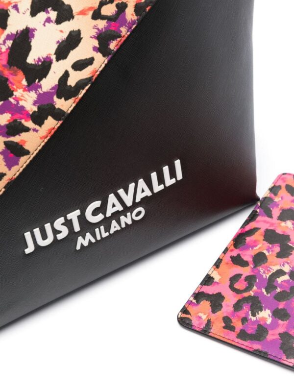 22369878_52509204_1000.jpg Just Cavalli colourblock panelled tote bag