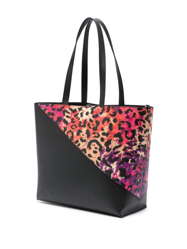 22369878_52509205_1000.jpg Just Cavalli colourblock panelled tote bag