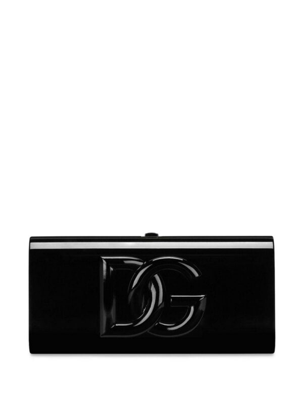 22371698_52816395_1000.jpg Dolce & Gabbana DG logo-appliqué clutch