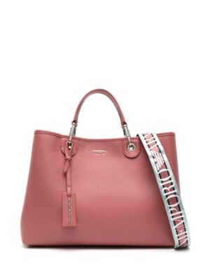 22375158_52308043_1000.jpg Emporio Armani logo-strap faux-leather bag
