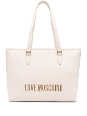 22390235_52373273_1000.jpg Love Moschino logo-plaque tote bag
