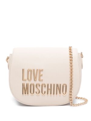 22391144_52337658_1000.jpg Love Moschino logo-plaque crossbody bag