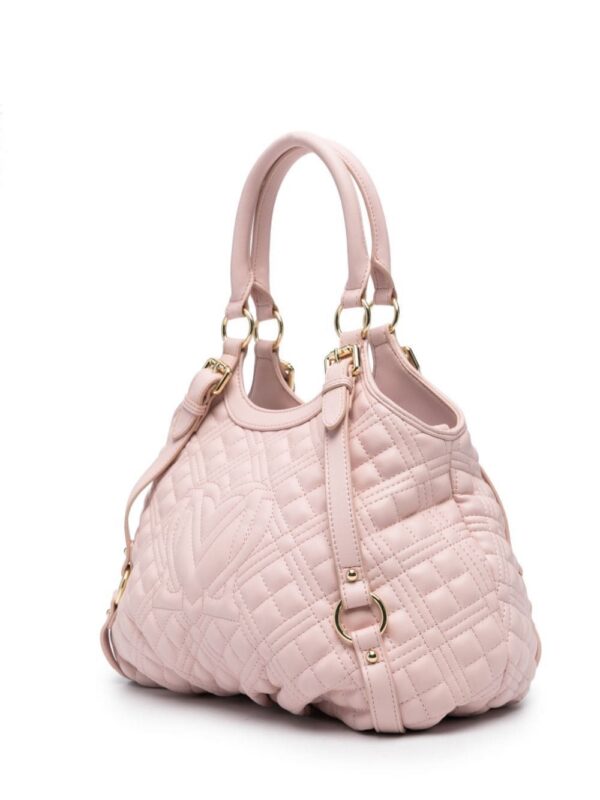 Love Moschino logo-patch tote bag