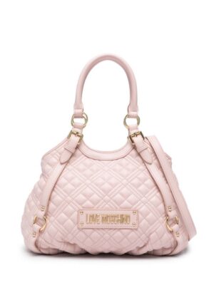 22391145_52340126_1000.jpg Love Moschino logo-patch tote bag