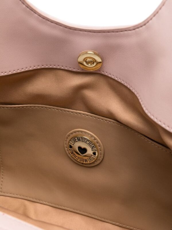 Love Moschino logo-patch tote bag