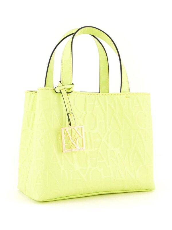 22406339_52625121_1000.jpg Armani Exchange logo-embossed tote bag